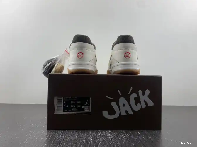 1st Kicks Shoes X JORDAN CUT TRAVIS FZ8117-100 CHECK THE SCOTT 0618
